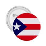 Puerto Rican Flag Puerto Rico 2.25  Button