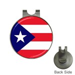 Puerto Rican Flag Puerto Rico Golf Ball Marker Hat Clip