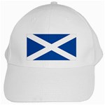 Scotish Flag Scotland White Cap