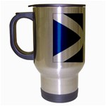 Scotish Flag Scotland Travel Mug (Silver Gray)