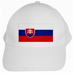 Slovakian Flag Slovakia White Cap