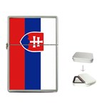 Slovakian Flag Slovakia Flip Top Lighter