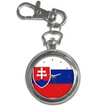 Slovakian Flag Slovakia Key Chain Watch