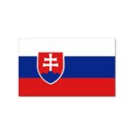 Slovakian Flag Slovakia Sticker (Rectangular)