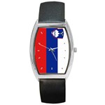 Slovenian Flag Slovenia Barrel Style Metal Watch