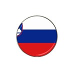 Slovenian Flag Slovenia Hat Clip Ball Marker