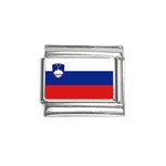 Slovenian Flag Slovenia Italian Charm (9mm)