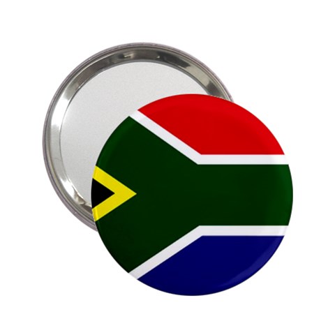 South African Flag South Africa 2.25  Handbag Mirror from ArtsNow.com Front