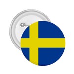 Swedish Flag Sweden 2.25  Button