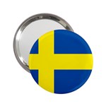 Swedish Flag Sweden 2.25  Handbag Mirror