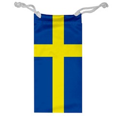 Swedish Flag Sweden Jewelry Bag from ArtsNow.com Front