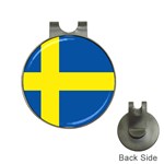 Swedish Flag Sweden Golf Ball Marker Hat Clip