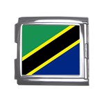 Tanzanian Flag Tanzania Mega Link Italian Charm (18mm)