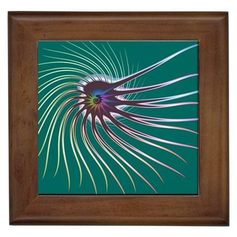 Flagellum Framed Tile from ArtsNow.com Front