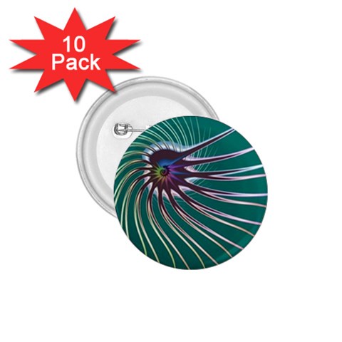 Flagellum 1.75  Button (10 pack)  from ArtsNow.com Front