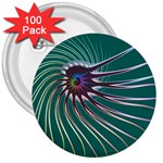 Flagellum 3  Button (100 pack)