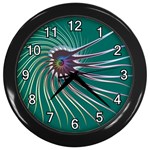 Flagellum Wall Clock (Black)