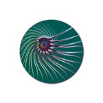 Flagellum Rubber Round Coaster (4 pack)