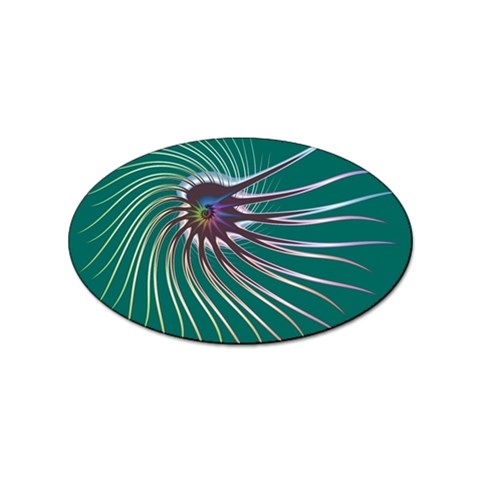 Flagellum Sticker (Oval) from ArtsNow.com Front