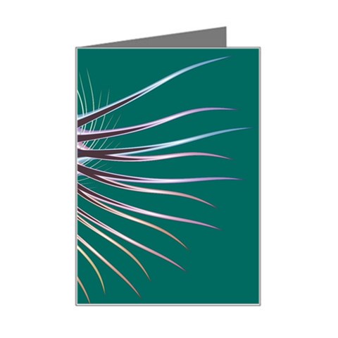 Flagellum Mini Greeting Card from ArtsNow.com Left