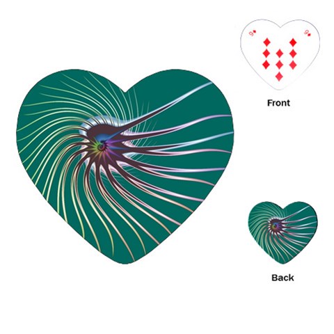 Flagellum Playing Cards (Heart) from ArtsNow.com Front