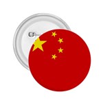 Chinese Flag China 2.25  Button