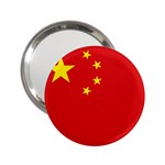 Chinese Flag China 2.25  Handbag Mirror