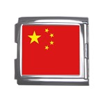 Chinese Flag China Mega Link Italian Charm (18mm)