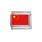 Chinese Flag China Italian Charm (9mm)