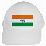 Indian Flag India White Cap