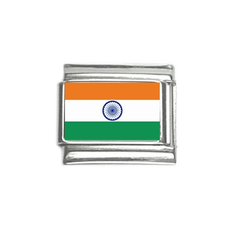 Indian Flag India Italian Charm (9mm) from ArtsNow.com Front