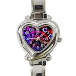 Rocket  Heart Italian Charm Watch