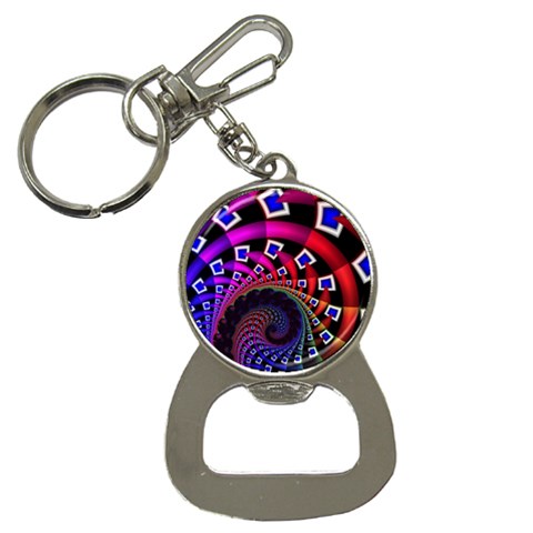 Rocket  Bottle Opener Key Chain from ArtsNow.com Front