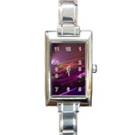 Swish Rectangular Italian Charm Watch