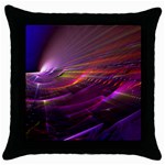 Swish Throw Pillow Case (Black)