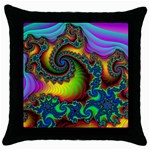 Carnival Throw Pillow Case (Black)