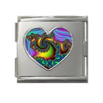 Carnival Mega Link Heart Italian Charm (18mm)