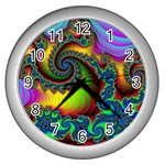 Carnival Wall Clock (Silver)