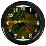 Contact Wall Clock (Black)