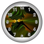 Contact Wall Clock (Silver)