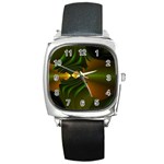 Contact Square Metal Watch