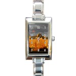 Victoria.BC Rectangular Italian Charm Watch