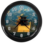 Great wall Wall Clock (Black)