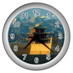 Great wall Wall Clock (Silver)