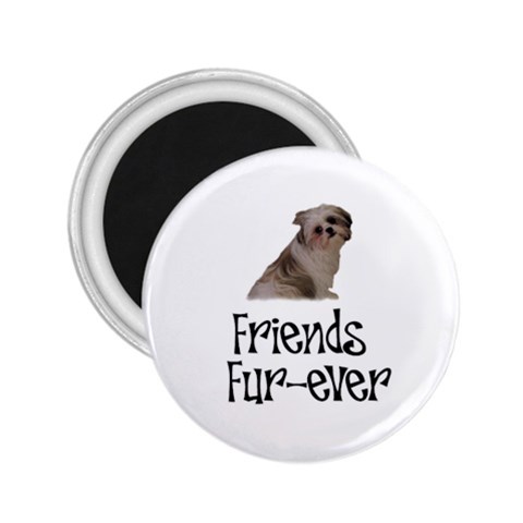 Shih Tzu friends 2.25  Magnet from ArtsNow.com Front