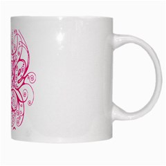 White Love White Mug from ArtsNow.com Right