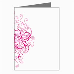 White Love Greeting Card from ArtsNow.com Left