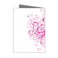 White Love Mini Greeting Card from ArtsNow.com Right