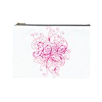 White Love Cosmetic Bag (Large)