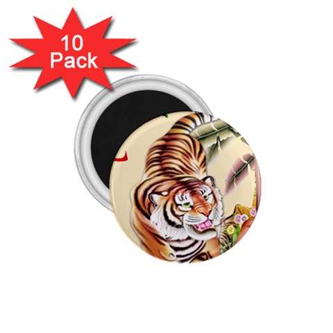 Tiger s Year 1.75  Magnet (10 pack)  from ArtsNow.com Front